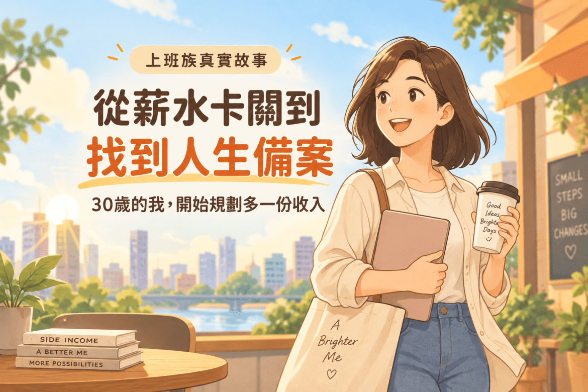 從薪水卡關到找到人生備案